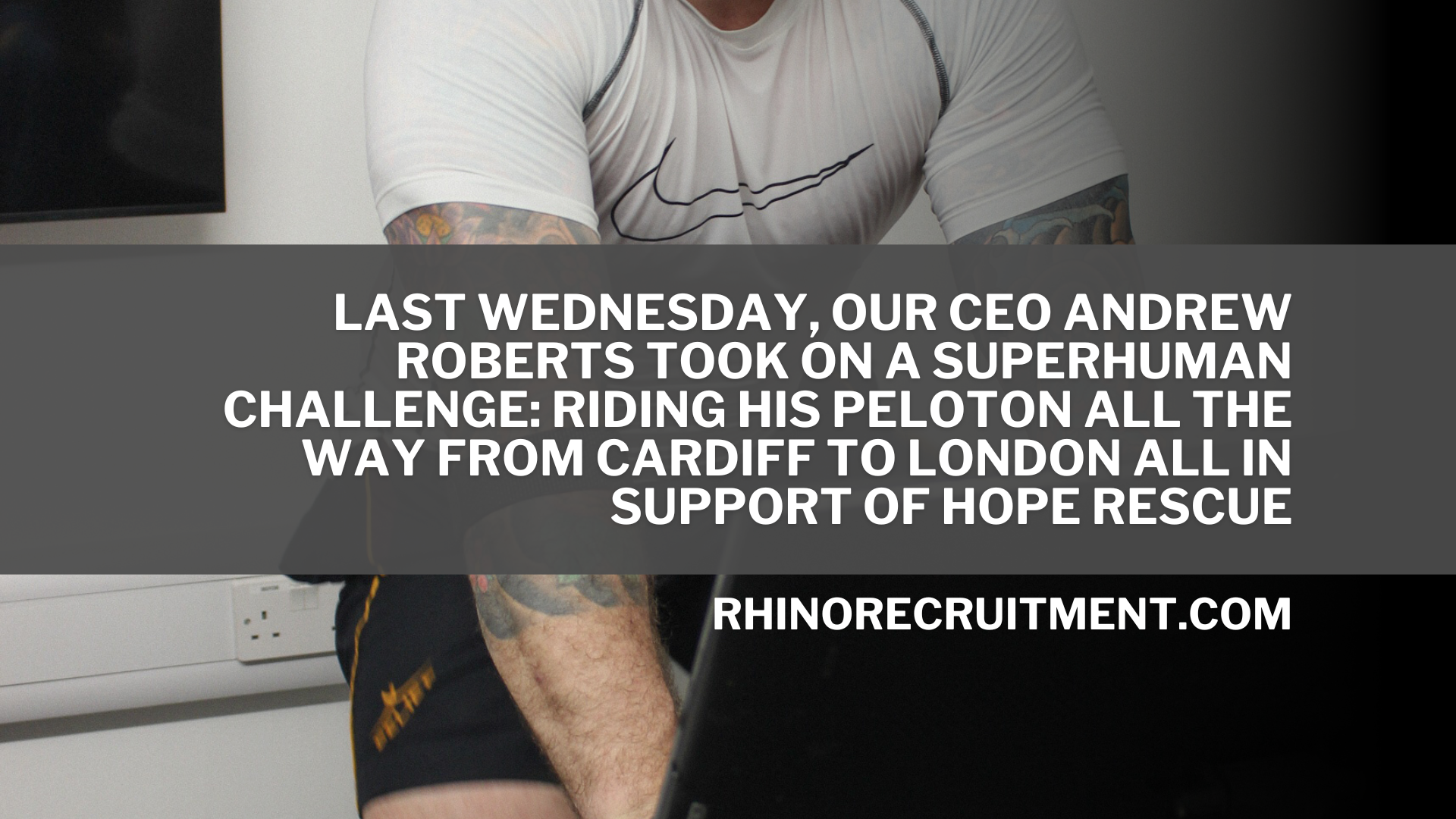 Rhino Recruitments Ride for Hope Rescue